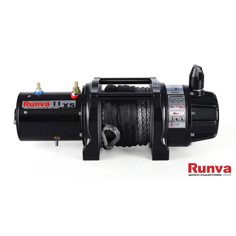 Runva 11XS Premium 4X4 Winch 12V 11000lb W/Synthetic Rope