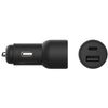 Cygnett CarPower Dual USB-A & USB-C Car Charger 18W Black