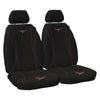 R.M. Williams Front Car Seat Covers Neoprene, Black/Pink