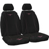 R.M. Williams Front Car Seat Covers Neoprene, Black/Pink