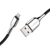 Cygnett Armored Lightning To USB-A Cable 1M Black