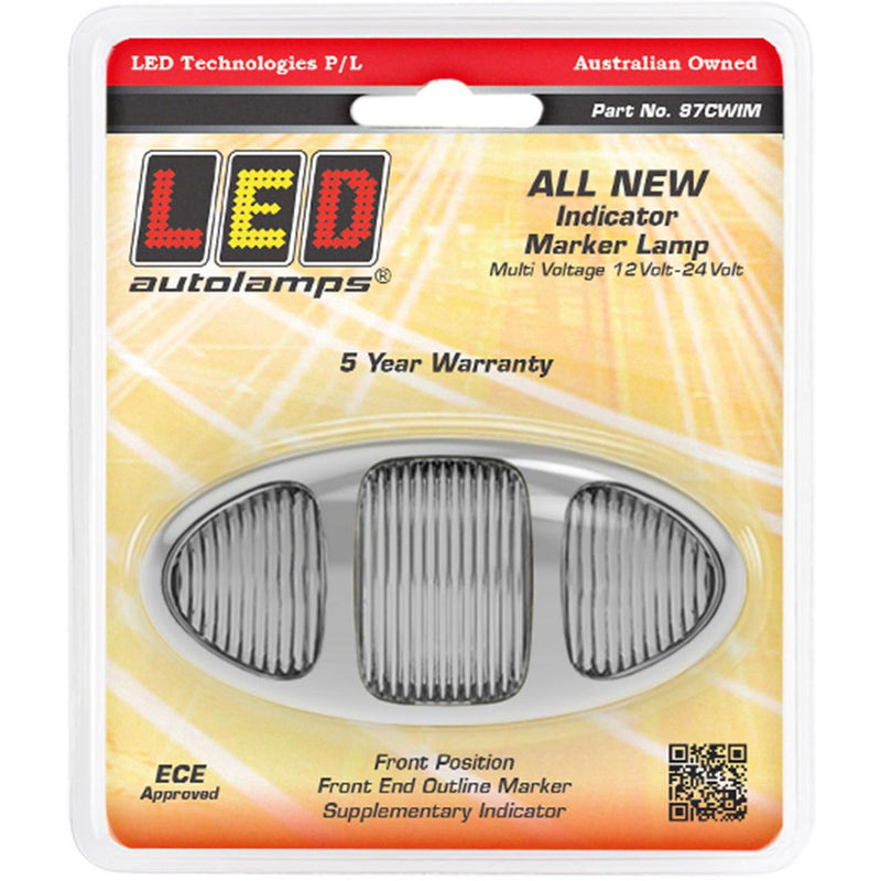 LED Autolamps Twin Function Front Marker with