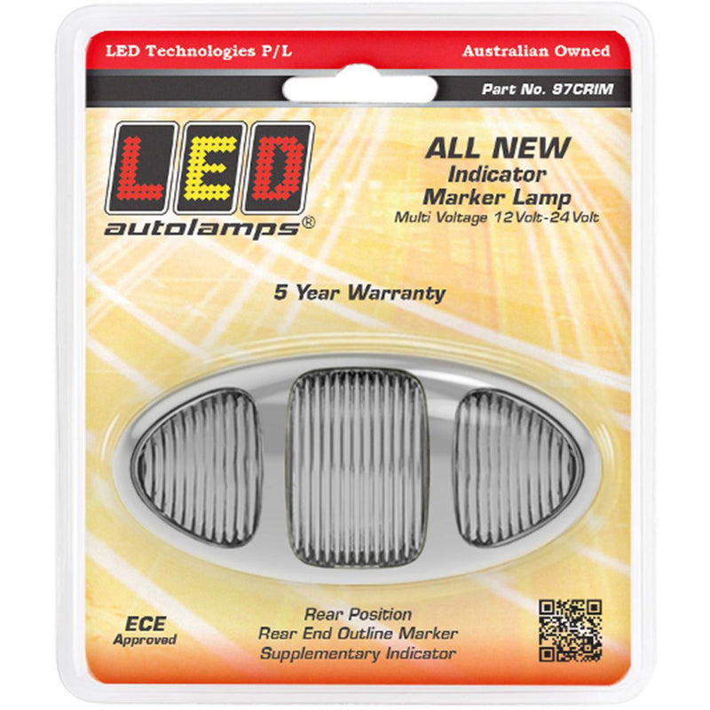 LED Autolamps Twin Function Rear Marker with