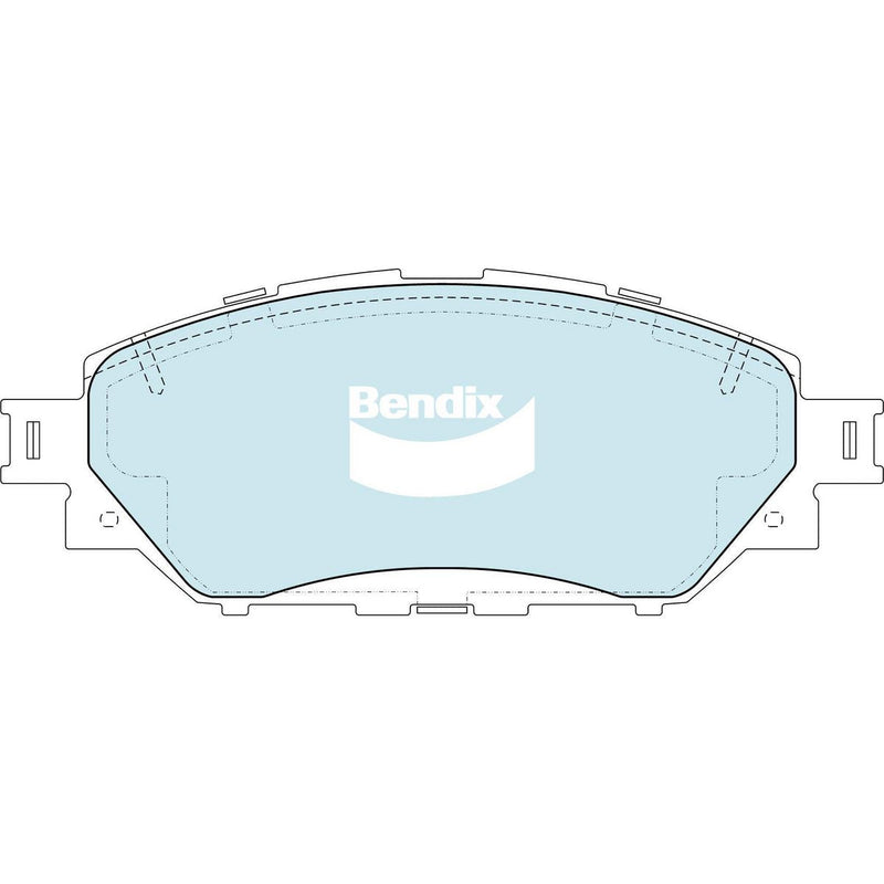 Bendix Ultimate 4WD Brake Pad Set Front DB2369 ULT4WD