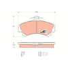 TRW Cotec Brake Pad Set Front GDB1584