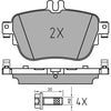 Meyle Brake Pad Set 025 224 3716/PD