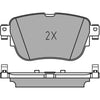 Meyle Brake Pad Set 025 224 3716/PD
