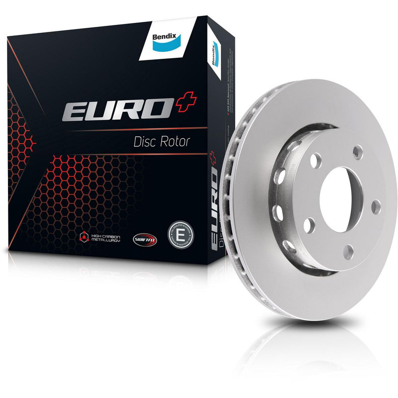 Bendix Euro+ Brake Rotor Single 256mm Rear BR4569 Euro+