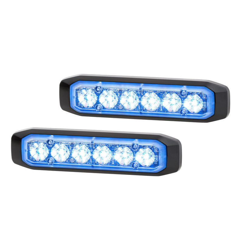 Hella 12/24V Bst Slim Directional Warning Lamp, Blue 6