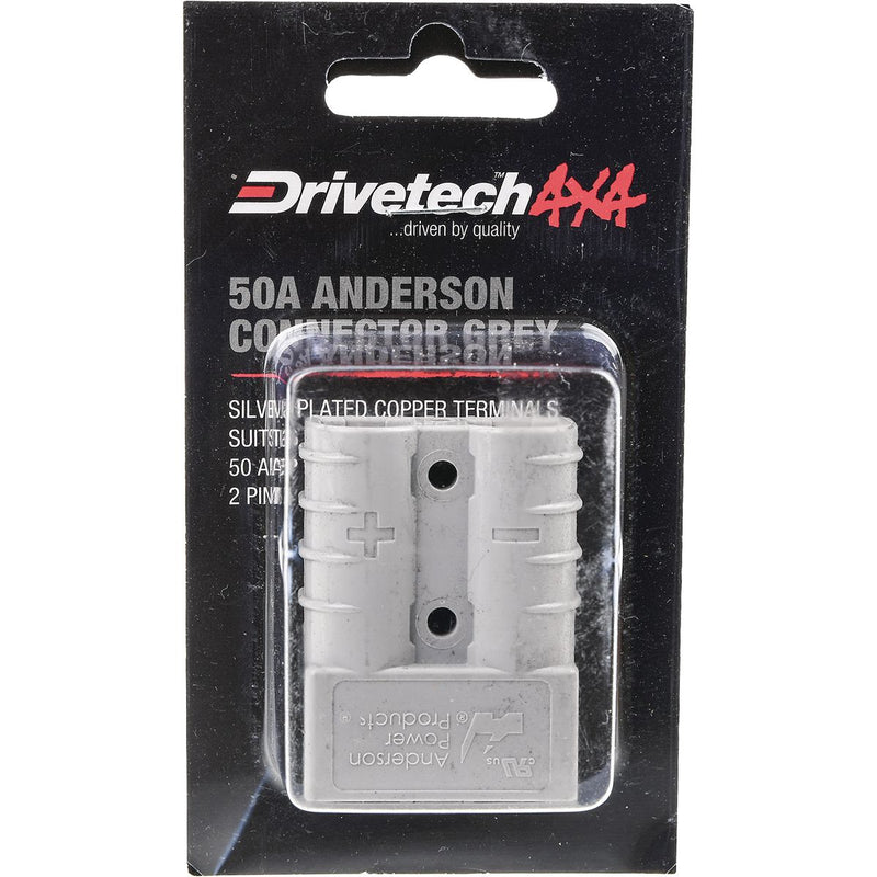 Drivetech 4X4 50A Anderson Connector Grey DT-06960