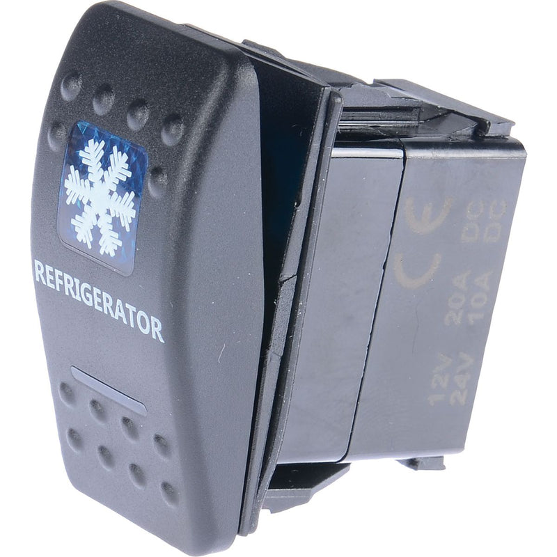 Thunder Rocker Switch Fridge Blue LED