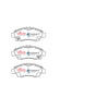 DBA Street Series Brake Pad Set Front DB1262SS
