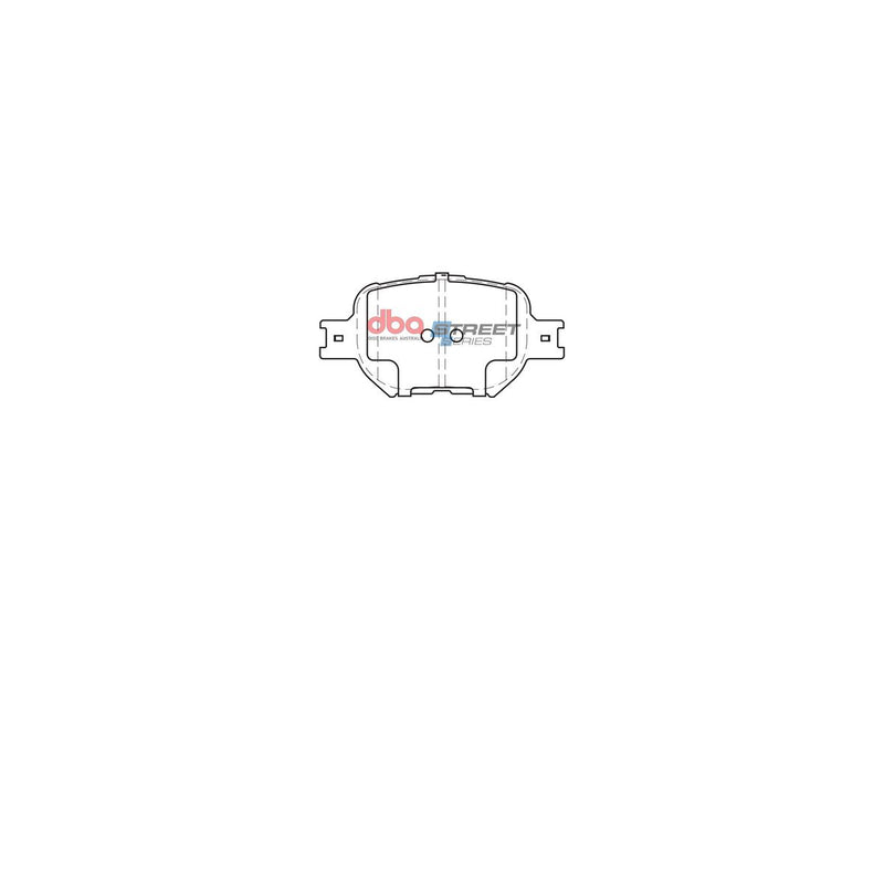 DBA Street Series Brake Pad Set Front DB1431SS