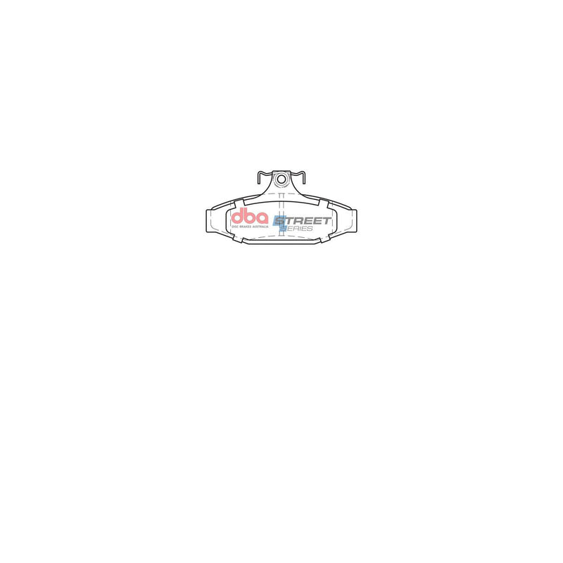 DBA Street Series Brake Pad Set Rear DB1376SS
