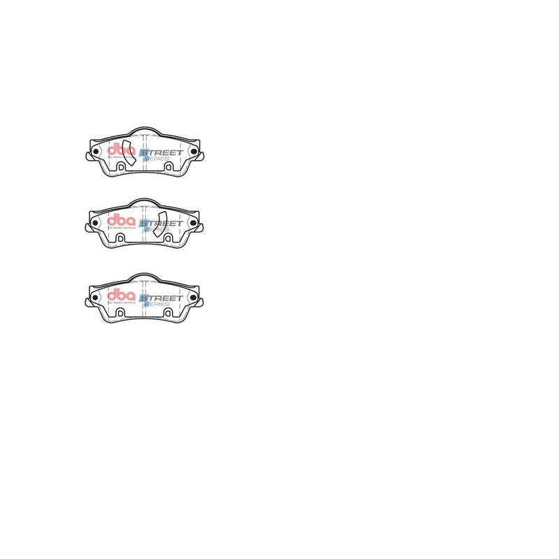 DBA Street Series Brake Pad Set Rear DB1766SS