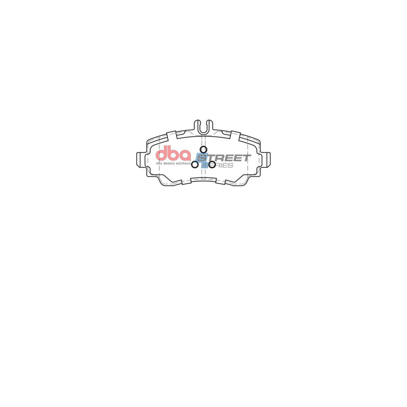 DBA Street Series Brake Pad Set Front DB2021SS