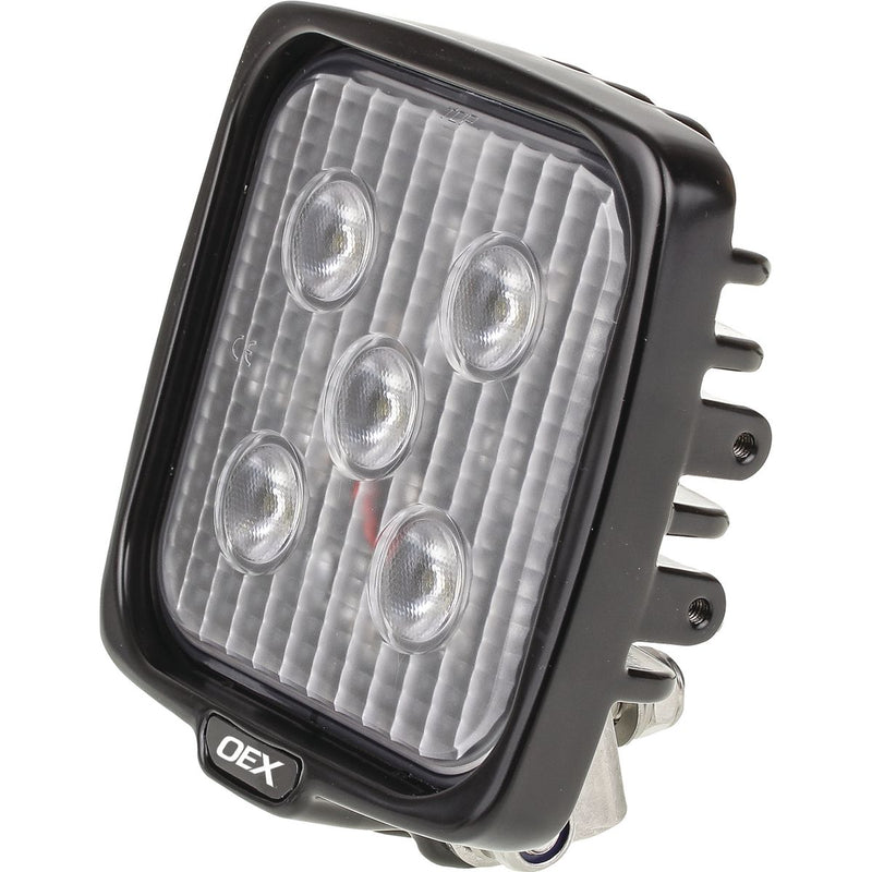 OEX Work Light Square 5 LED. 12V/24V, Cispr25 Rated
