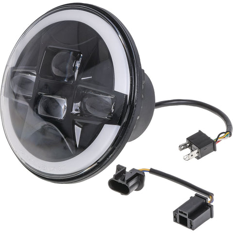 Maxi Trac 4x4 LED Headlight 7" H4 Connector 6000K IP67