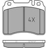 Meyle Brake Pad Set 025 211 5316/PD