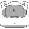 Meyle Brake Pad Set 025 209 7311/PD