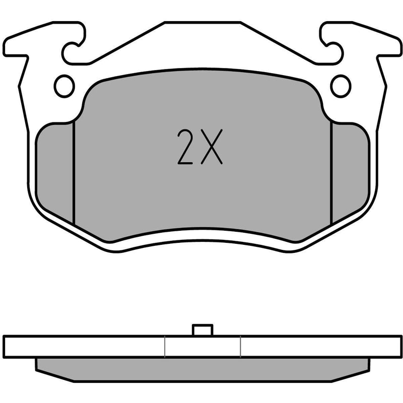 Meyle Brake Pad Set 025 209 7311/PD
