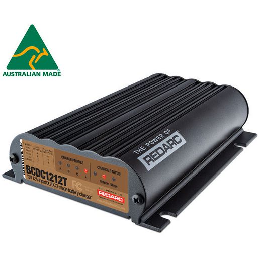 Redarc 12V 12A Dc-Dc Single Input Battery Charger