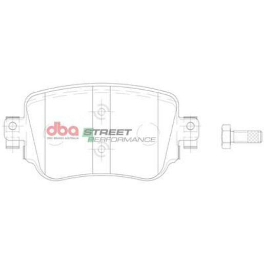 DBA SP Performance Brake Pad Set DB15009SP