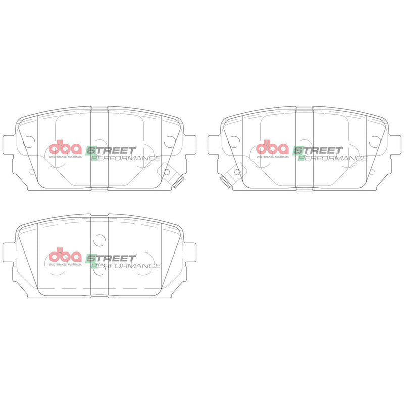 DBA SP Performance Brake Pad Set DB2175SP