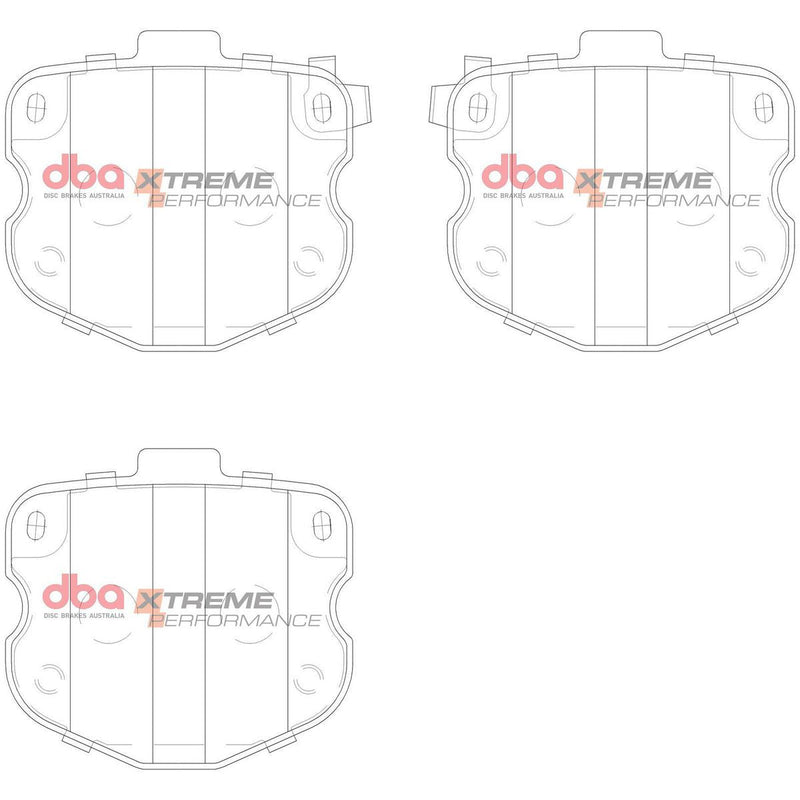 DBA Xtreme Performance Brake Pad Set DB15028XP