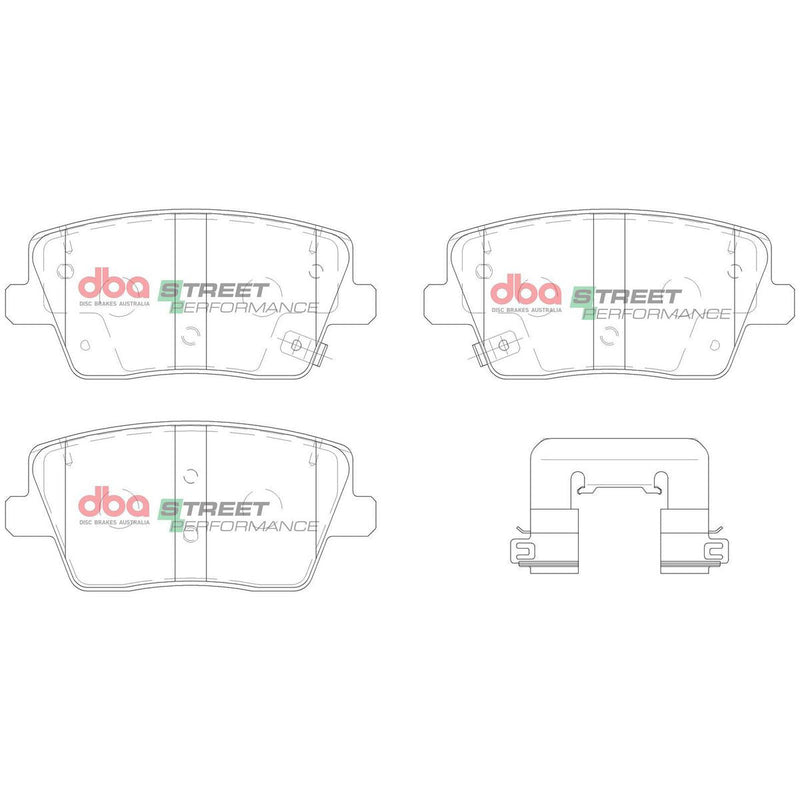 DBA SP Performance Brake Pad Set DB15013SP