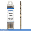 Hansa Cobalt 3/16 Drill Bit (10 Pack) HDB-3/16CSE