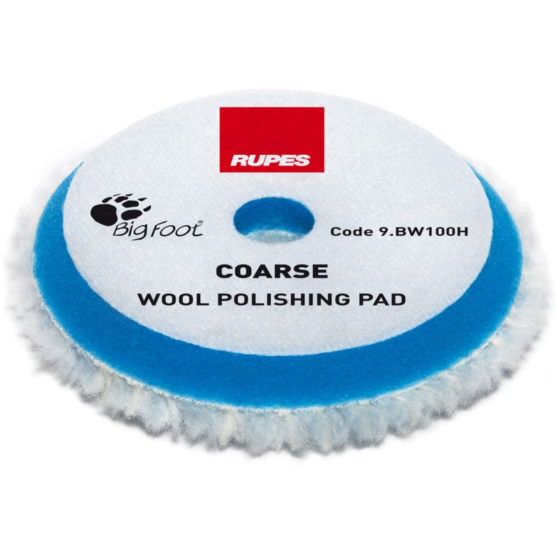 Rupes Wool Polishing Pad D-A Coarse Blue 80/90mm 1Pk