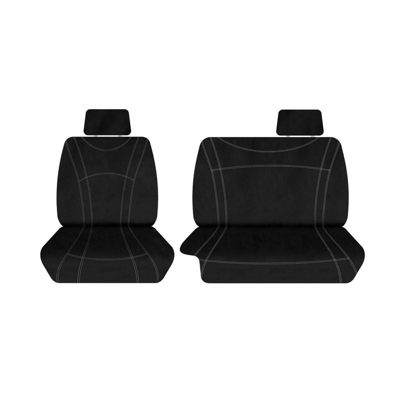 Sperling Getaway Neoprene Front Black - Silver Stitch