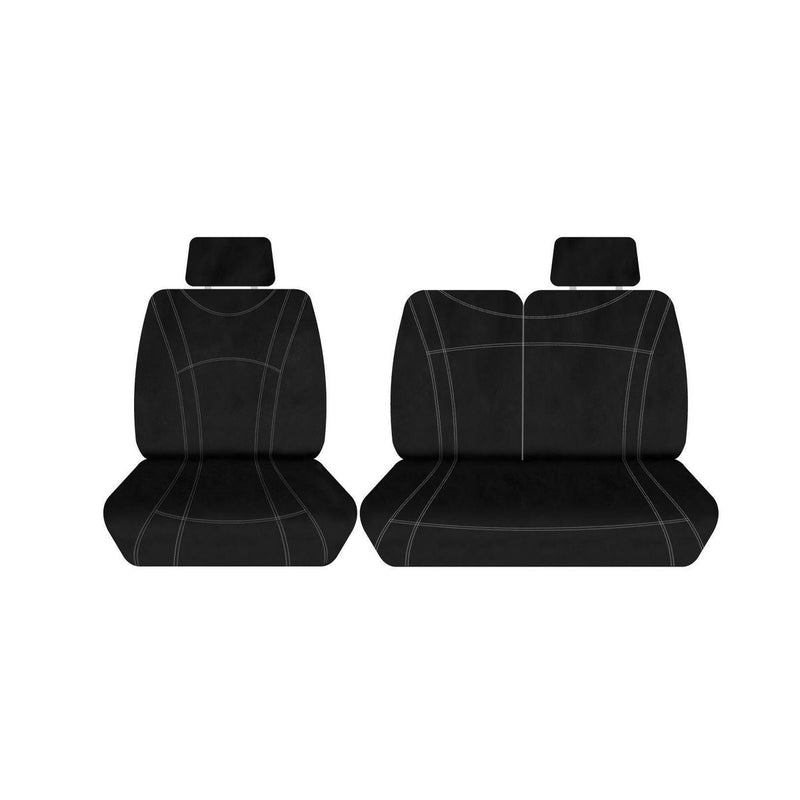 Sperling Getaway Neoprene Front Black - Silver Stitch