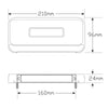 LED Autolamps - 210 Bulletproof Series Boat Trailer Lamps