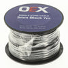 OEX Auto Cable 10A Single Core 3mm x 7m Black ACX0700-7M