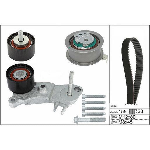 INA Timing Belt Kit 530 0762 10