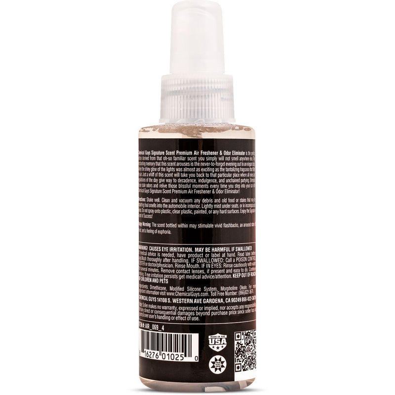 Chemical Guys Signature Scent Premium Air Freshener 120ml