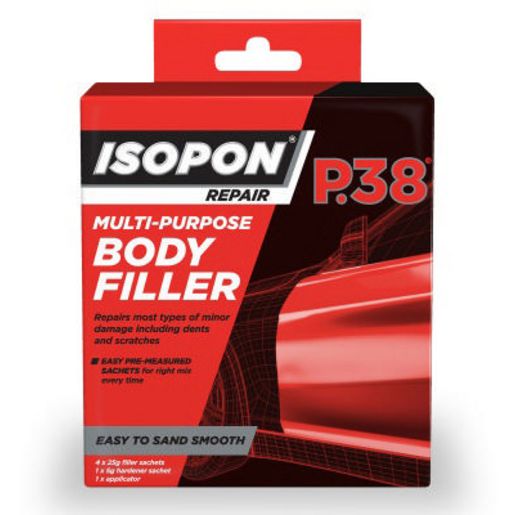 Isopon P38 Multi-Purpose Body Filler 100ml Tube P38/100