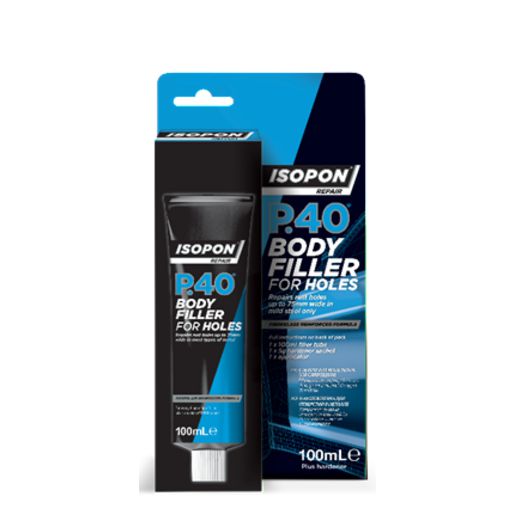 Isopon P40 Body Filler 100ml Tube P40/100