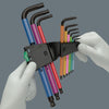 Wera Hex-Plus Multicolour L-Key Set Metric With Holding