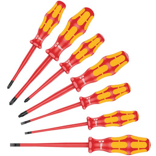 Wera 160 Kraftform Plus Series 100 Screwdriver Set 7