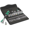 Wera 28 Piece Socket Set 1/4In Drive Metric WER004016