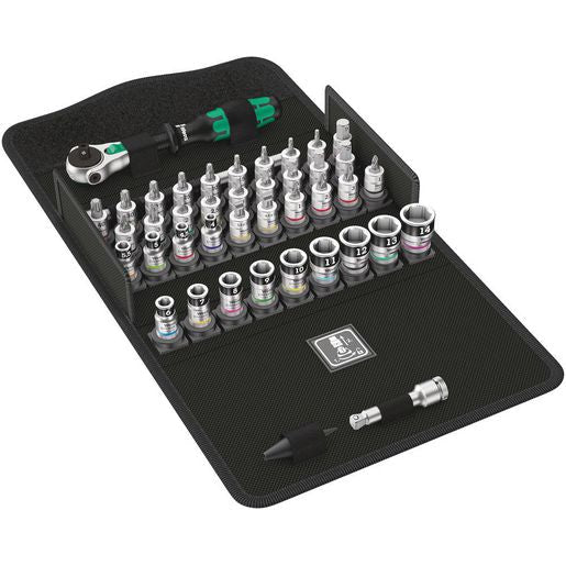 Wera 42 Piece Metric 1/4 Inch Speed Ratchet Socket Set