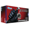 The Glove Company TGC Black Xtra Grip Nitrile Disposable