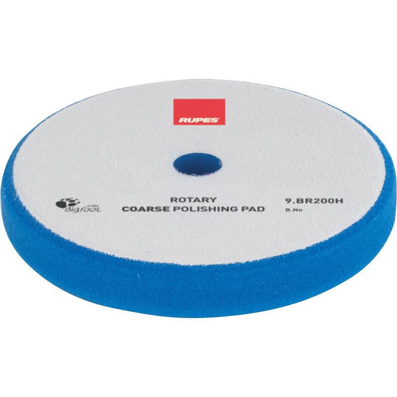 Rupes BigFoot Rotary Coarse Foam Pad Blue 180mm