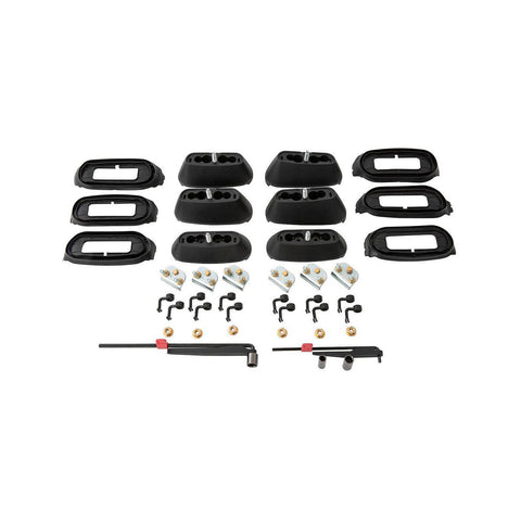 Rhino Rack Roof Rack Base Kit fits Hiace Gen6 Lwb 6 Pack