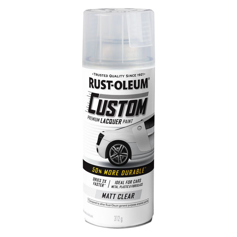 Rust-Oleum Auto Custom Laqcuer Spray Matt Clear 376151