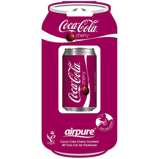 Coca Cola 3D Vent Air Freshener Cherry CC-3D-V-C-404