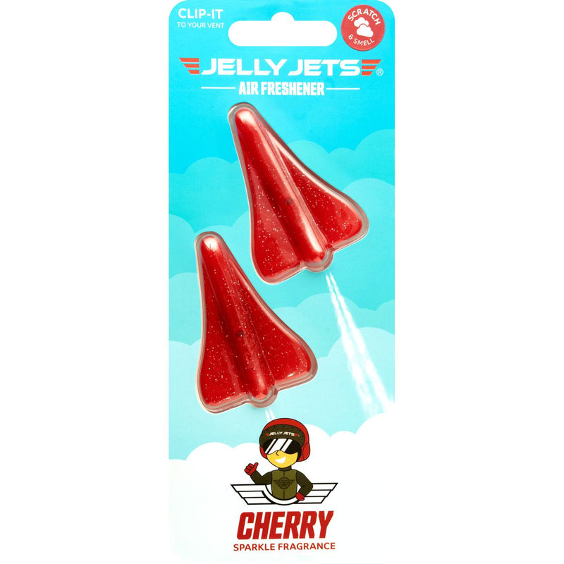 Jelly Jets Clip-It Sparkle Cherry Air Freshener 52 JJC002S